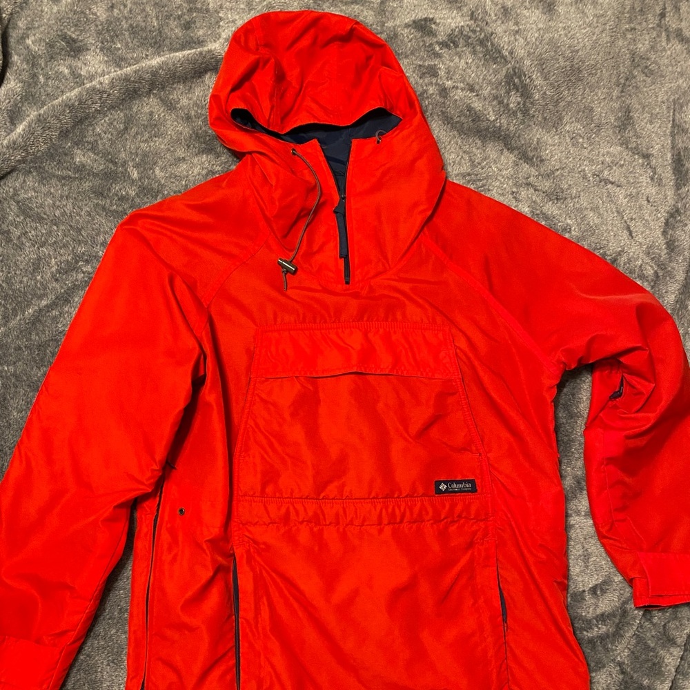 Vintage Columbia Anorak Jacket Size Small Men's